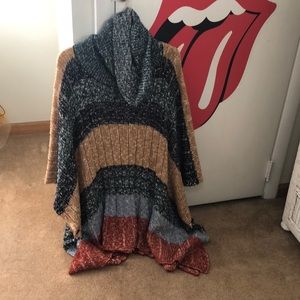 H&M sweater poncho